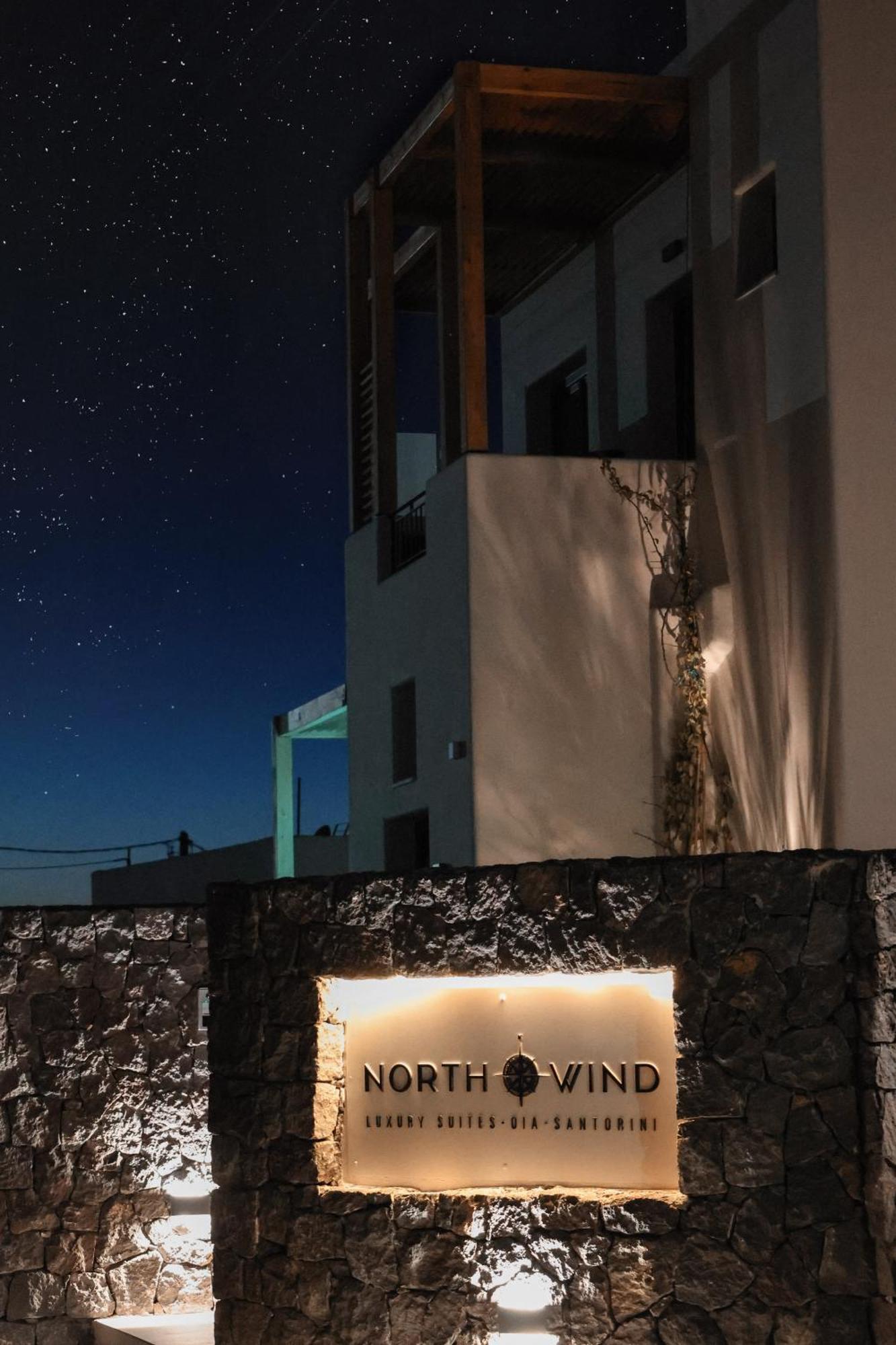 North Wind Luxury Suites Oía Eksteriør billede